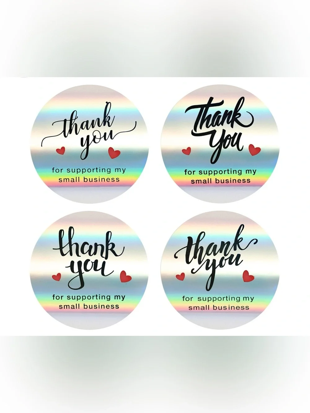 Thank you! Stickers 500